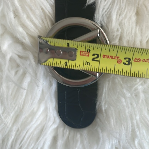 Valentino Crocodile V Logo Belt - Picture 10 of 11